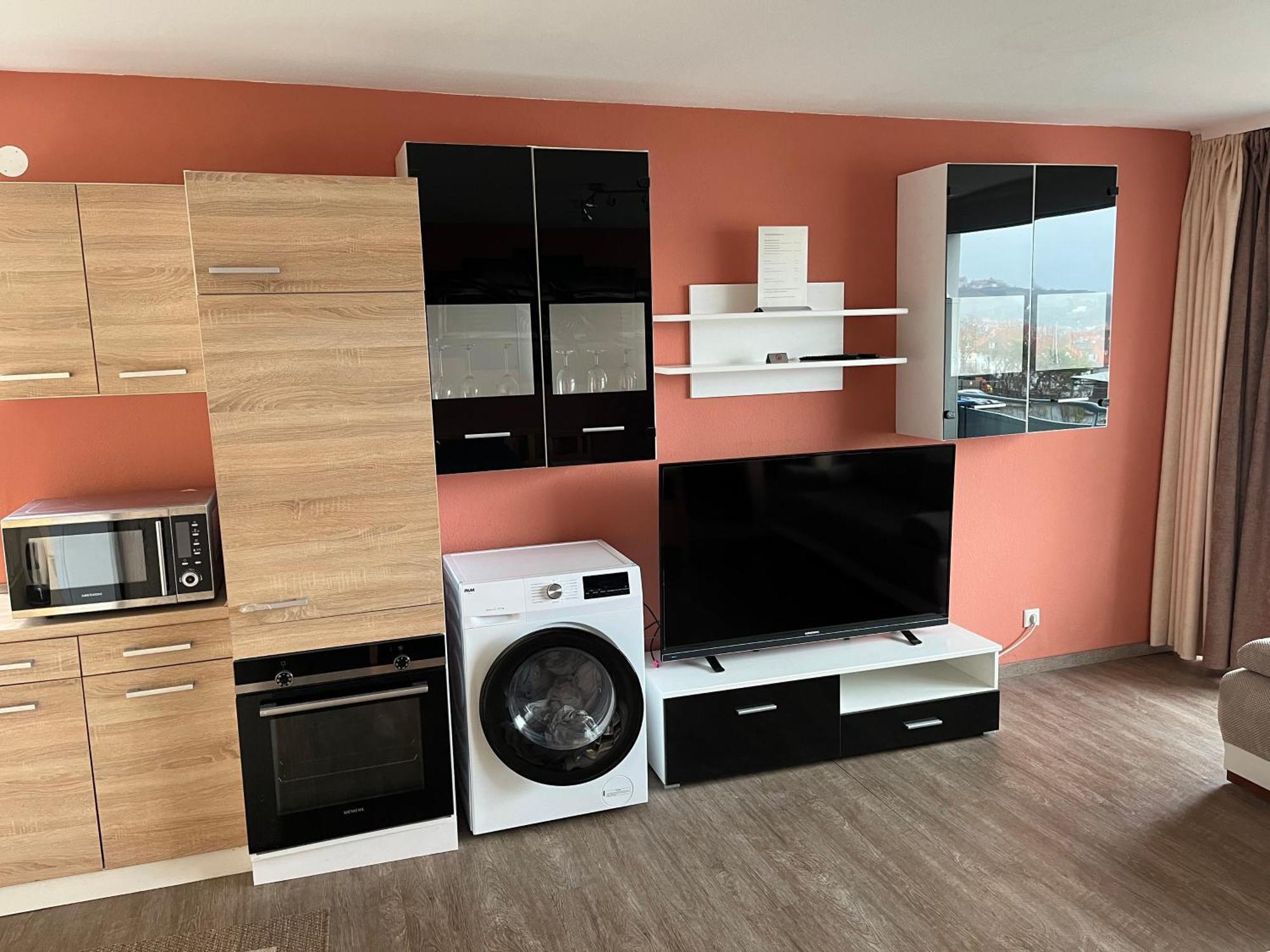 Schoenes Apartment Mit Festungsblick - Free Parking - Würzburg Dış mekan fotoğraf